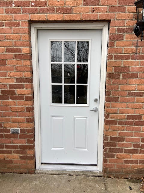 Exterior door replacement  