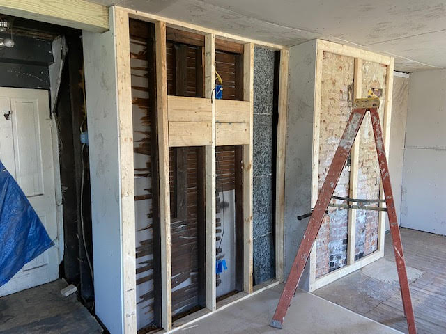 Hanging drywall board  